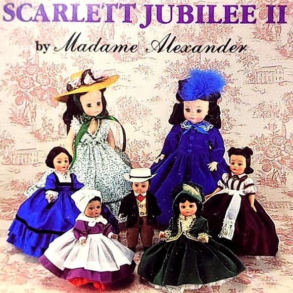Madame Alexander's Scarlett Series 8" Rhett & Scarlett Dolls - Picture 3 of 16